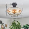 Mertola Taklampa Amber, Klart, 1-ljuskällor