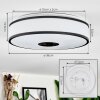 Elran Taklampa LED Vit, 1-ljuskällor