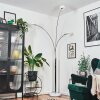 Nikkala Golvlampa Krom, Vit, 3-ljuskällor