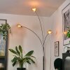 Nikkala Golvlampa Krom, Vit, 3-ljuskällor