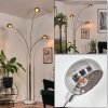 Nikkala Golvlampa Krom, Vit, 3-ljuskällor
