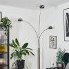 Nikkala Golvlampa Krom, Vit, 3-ljuskällor