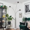 Nikkala Golvlampa Krom, Vit, 3-ljuskällor