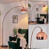 Baloca Golvlampa Kopparfärg, Svart, 1-ljuskällor