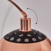 Baloca Golvlampa Kopparfärg, Svart, 1-ljuskällor