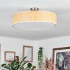 Foggia Taklampa Nickel matt, 3-ljuskällor