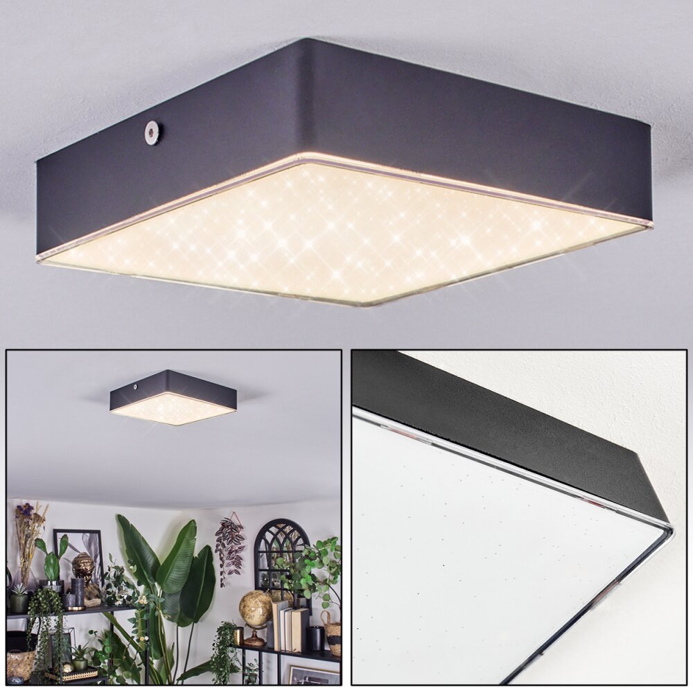 Esmar Taklampa LED Svart, 1-ljuskällor main product photo
