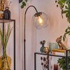 Koyoto Golvlampa Krom, Svart, 1-ljuskällor