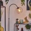 Koyoto Golvlampa Krom, Svart, 1-ljuskällor