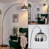 Baloca Golvlampa Nickel matt, Svart, 1-ljuskällor