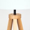 Soungou Golvlampa Naturfärger, Svart, 1-ljuskällor