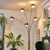 Nikkala Golvlampa Krom, Svart, 5-ljuskällor