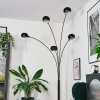 Nikkala Golvlampa Krom, Svart, 5-ljuskällor