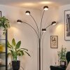 Nikkala Golvlampa Krom, Svart, 5-ljuskällor