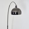 Baloca Golvlampa Krom, Svart, 1-ljuskällor