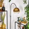 Koyoto Golvlampa Krom, Svart, 1-ljuskällor