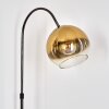 Koyoto Golvlampa Krom, Svart, 1-ljuskällor