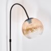 Koyoto Golvlampa Krom, Svart, 1-ljuskällor