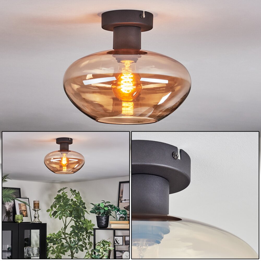 Mertola Taklampa Amber, 1-ljuskällor main product photo