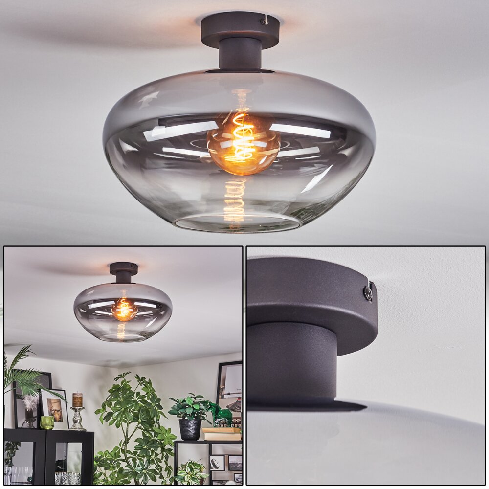 Mertola Taklampa Klart, Rökfärger, 1-ljuskällor main product photo