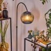 Koyoto Golvlampa Krom, Svart, 1-ljuskällor