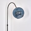Koyoto Golvlampa Krom, Svart, 1-ljuskällor