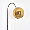 Koyoto Golvlampa Krom, Svart, 1-ljuskällor
