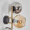 Koyoto kullampa, Vägglampa Guld, Svart, 3-ljuskällor