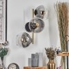 Koyoto kullampa, Vägglampa Guld, Svart, 3-ljuskällor