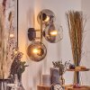 Koyoto kullampa, Vägglampa Guld, Svart, 3-ljuskällor