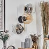 Gastor kullampa, Vägglampa Guld, Svart, 3-ljuskällor