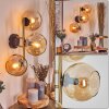 Koyoto kullampa, Vägglampa Guld, Svart, 3-ljuskällor