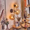 Koyoto kullampa, Vägglampa Guld, Svart, 3-ljuskällor