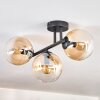 Gastor Taklampa, kullampa Amber, Klart, 3-ljuskällor