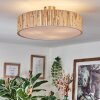 Foggia Taklampa Nickel matt, 3-ljuskällor