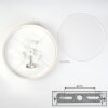 Foggia Taklampa Nickel matt, 3-ljuskällor
