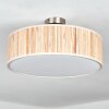 Foggia Taklampa Nickel matt, 3-ljuskällor