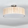 Foggia Taklampa Nickel matt, 3-ljuskällor