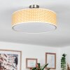 Foggia Taklampa Nickel matt, 3-ljuskällor