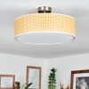 Foggia Taklampa Nickel matt, 3-ljuskällor