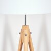Soungou Golvlampa Krom, Naturfärger, 1-ljuskällor