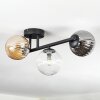Chehalis Taklampa, kullampa Amber, Klart, Rökfärger, 3-ljuskällor