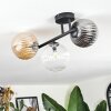 Chehalis Taklampa, kullampa Amber, Klart, Rökfärger, 3-ljuskällor