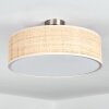 Foggia Taklampa Nickel matt, 3-ljuskällor