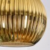 Koyoto Pendellampa, kullampa, Pendellampa Cluster 30 cm Blå, Guld, Grön, 3-ljuskällor