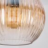 Koyoto Pendellampa, kullampa, Pendellampa Cluster Amber, Klart, Rökfärger, 5-ljuskällor
