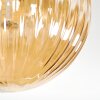 Chehalis Taklampa, kullampa Amber, Rökfärger, 3-ljuskällor