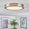 Finsrud Taklampa LED Nickel matt, 1-ljuskällor