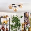 Gastor Taklampa, kullampa Amber, 3-ljuskällor