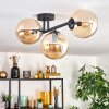 Gastor Taklampa, kullampa Amber, 3-ljuskällor
